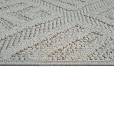 Mintás szőnyegdarab 200x290 cm ERWIN - krémszínű