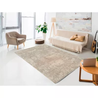 Modern szőnyegdarab 200x300 cm DALAN - krémszínű