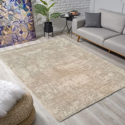 Modern szőnyegdarab 200x300 cm DALAN - krémszínű