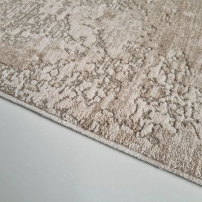 Modern szőnyegdarab 120x165 cm DALAN - krémszínű