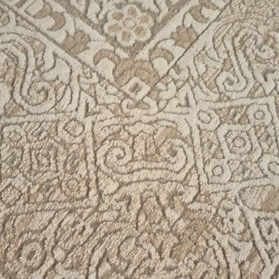 Mintás szőnyegdarab 160x230 cm DALAN - krémszínű