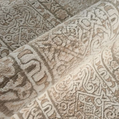 Mintás szőnyegdarab 160x230 cm DALAN - krémszínű