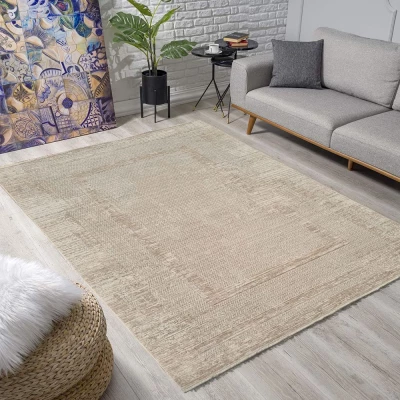 Téglalap alakú szőnyegdarab 160x230 cm DALAN - krémszínű