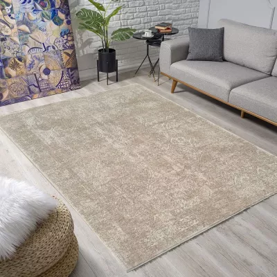 Szőnyegdarab 160x230 cm DALAN - krémszínű