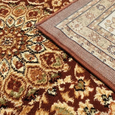 Téglalap alakú szőnyegdarab 140x190 cm ASTOR - barna