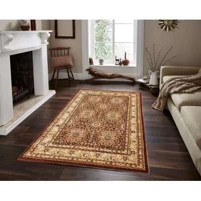 Téglalap alakú szőnyegdarab 140x190 cm ASTOR - barna
