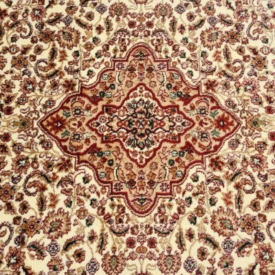 Keleti szőnyegdarab 160x220 cm LUCHO - krémszínű