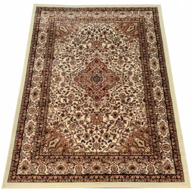 Keleti szőnyegdarab 160x220 cm LUCHO - krémszínű