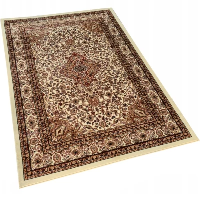 Keleti szőnyegdarab 70x140 cm LUCHO - krémszínű