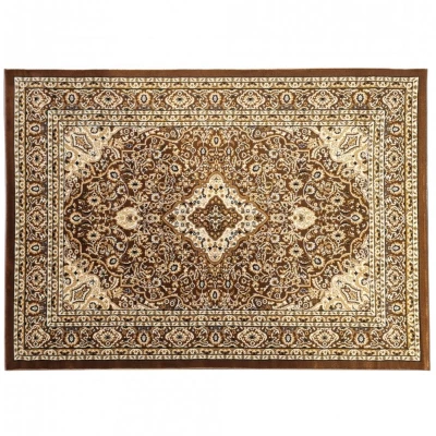 Keleti darab szőnyeg 140x190 cm LUCHO - barna