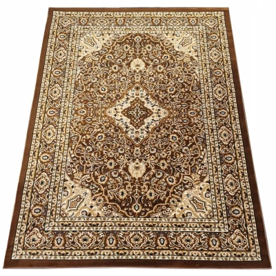 Keleti darab szőnyeg 140x190 cm LUCHO - barna