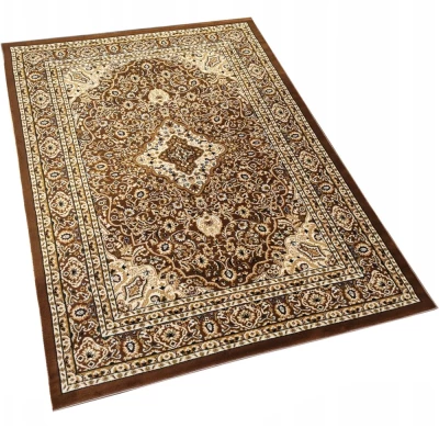 Keleti darab szőnyeg 140x190 cm LUCHO - barna