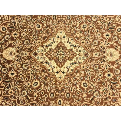 Keleti darab szőnyeg 140x190 cm LUCHO - barna