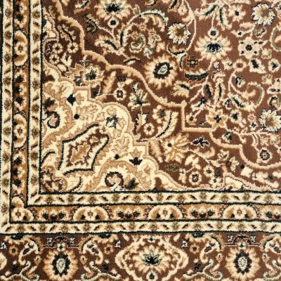 Keleti darab szőnyeg 140x190 cm LUCHO - barna