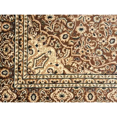 Keleti darab szőnyeg 140x190 cm LUCHO - barna