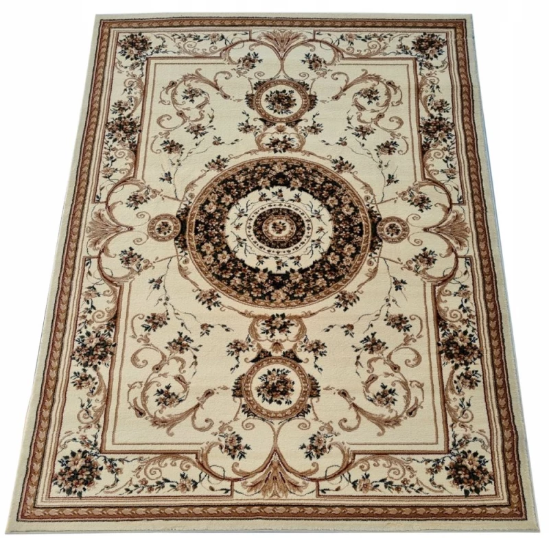 Téglalap alakú szőnyegdarab 70x140 cm LUCHO - krémszínű