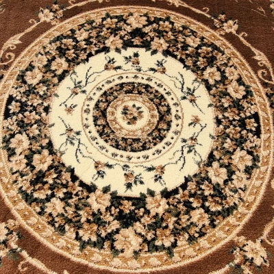 Téglalap alakú szőnyegdarab 140x190 cm LUCHO - barna