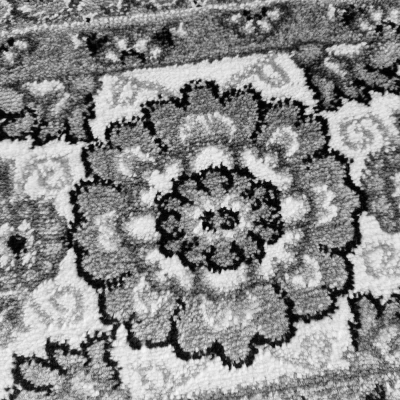 Mintás szőnyegdarab 200x300 cm LUCHO - szürke