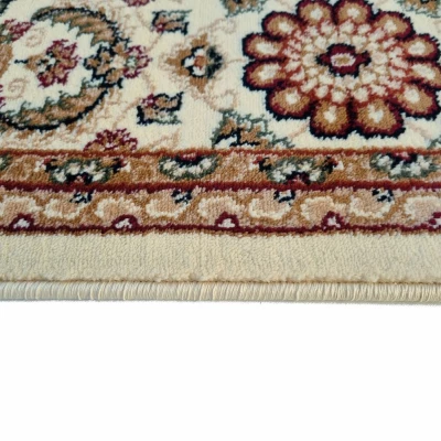 Mintás szőnyegdarab 160x220 cm LUCHO - krémszínű