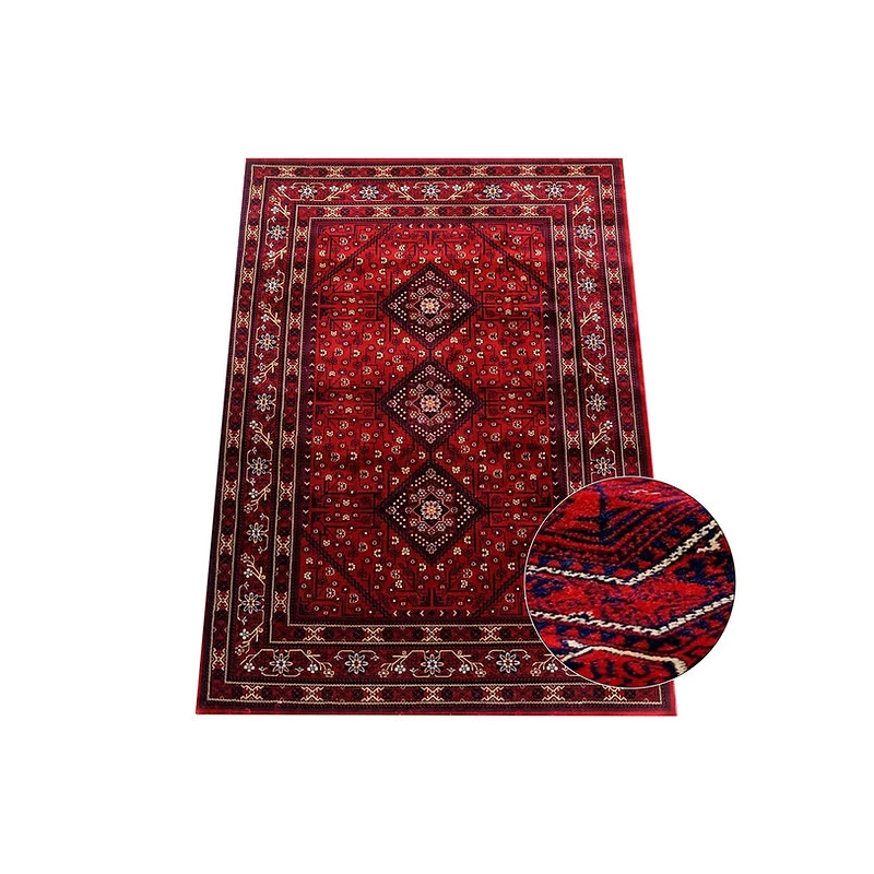 Szőnyegdarab 200x290 cm ADELANTO 1 - mintás / piros
