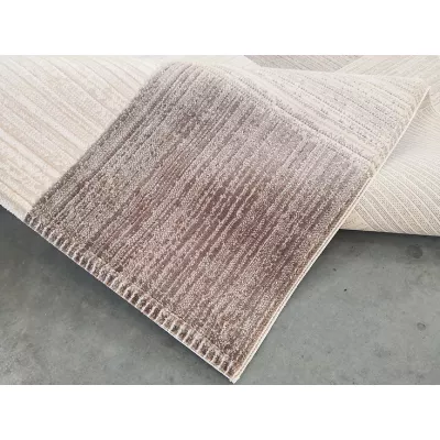 Téglalap alakú szőnyegdarab 80x150 GALT 4 - bézs / barna