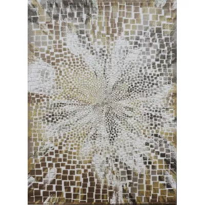 Téglalap alakú szőnyegdarab 130x190 GALT 8 - bézs / barna