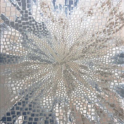Téglalap alakú szőnyegdarab 240x330 GALT 8 - szürke / kék