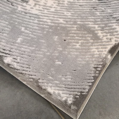Modern szőnyegdarab 80x150 GALT 9 - szürke / fehér