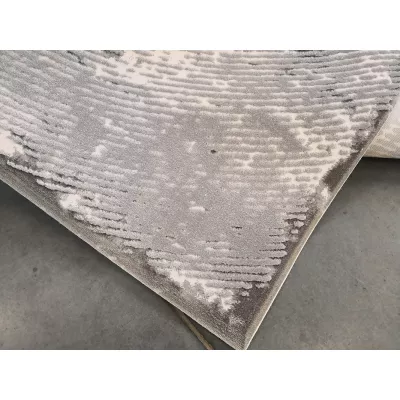 Modern szőnyegdarab 80x150 GALT 9 - szürke / fehér