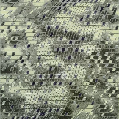 Modern szőnyegdarab 200x290 GALT 10 - szürke / kék