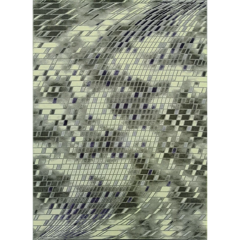 Modern szőnyegdarab 200x290 GALT 10 - szürke / kék