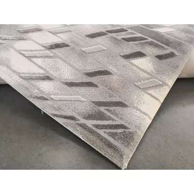 Modern szőnyegdarab 200x290 GALT 10 - szürke / kék