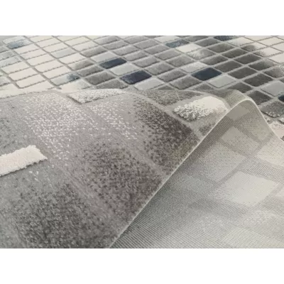Modern szőnyegdarab 200x290 GALT 10 - szürke / kék