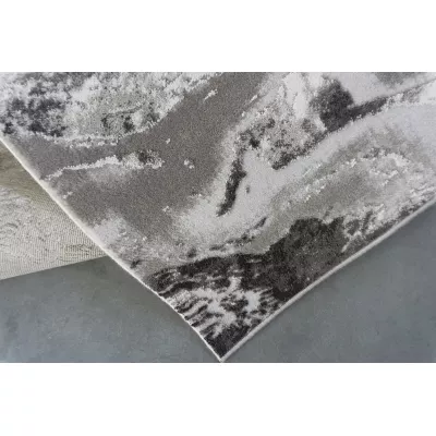 Téglalap alakú szőnyegdarab 140x190 COVINA 1 - fehér / szürke