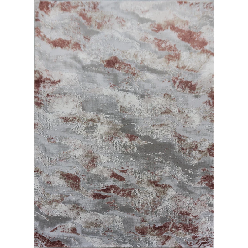 Téglalap alakú szőnyegdarab 240x330 COVINA 1 - fehér / szürke / piros