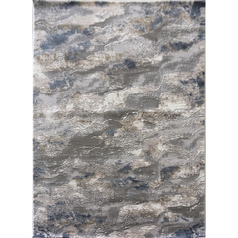 Téglalap alakú szőnyegdarab 120x180 COVINA 1 - fehér / szürke / kék