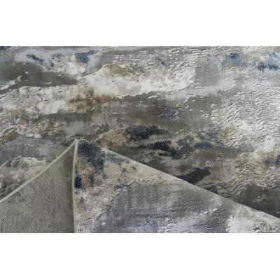 Téglalap alakú szőnyegdarab 120x180 COVINA 1 - fehér / szürke / kék