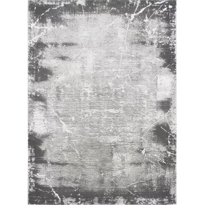 Téglalap alakú szőnyegdarab 120x180 COVINA 2 - fehér / szürke