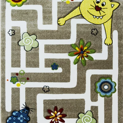 Gyerekszoba szőnyeg 160x230 DORRIS 1 - bézs