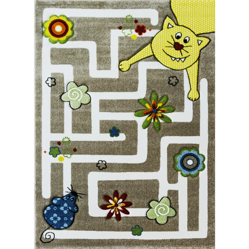 Gyerekszoba szőnyeg 120x180 DORRIS 1 - bézs