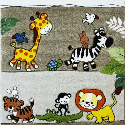 Gyerekszoba szőnyeg 120x180 DORRIS 3 - bézs