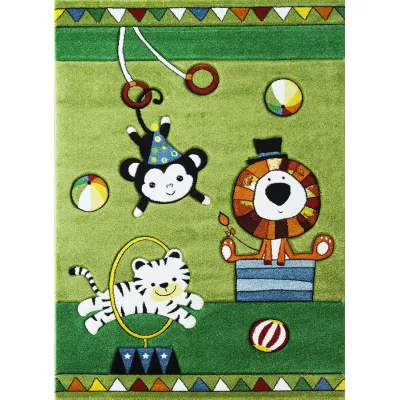 Gyerekszoba szőnyeg 160x230 DORRIS 4 - zöld