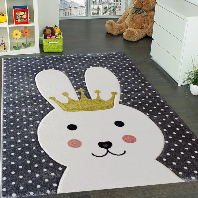 Gyerek darab szőnyeg 140x190 DORRIS 7 - szürke