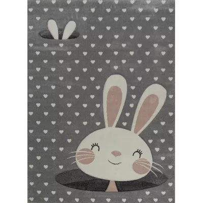 Gyerekszoba szőnyeg 160x230 DORRIS 8 - szürke