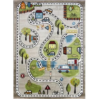 Gyerek szőnyegdarab 120x180 DORRIS 10 - bézs