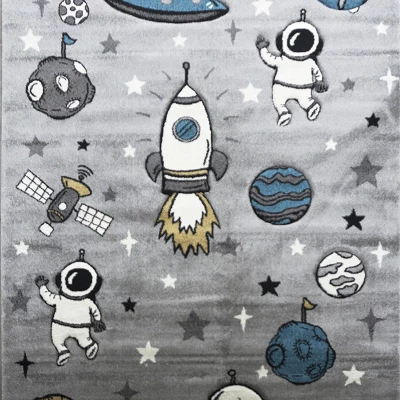Gyerekszoba szőnyeg 140x190 DORRIS 12 - szürke