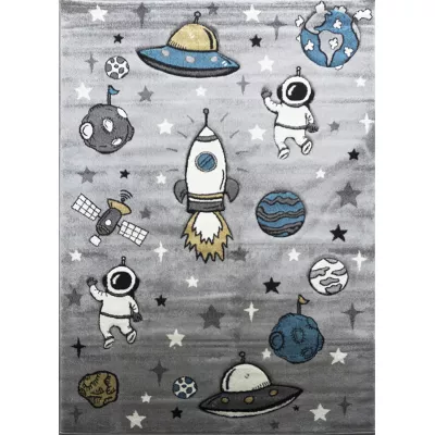 Gyerekszoba szőnyeg 140x190 DORRIS 12 - szürke