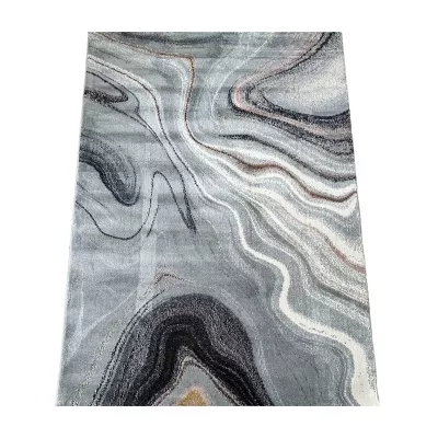 Téglalap alakú szőnyegdarab 200x290 COALINGA 2 - szürke / fehér