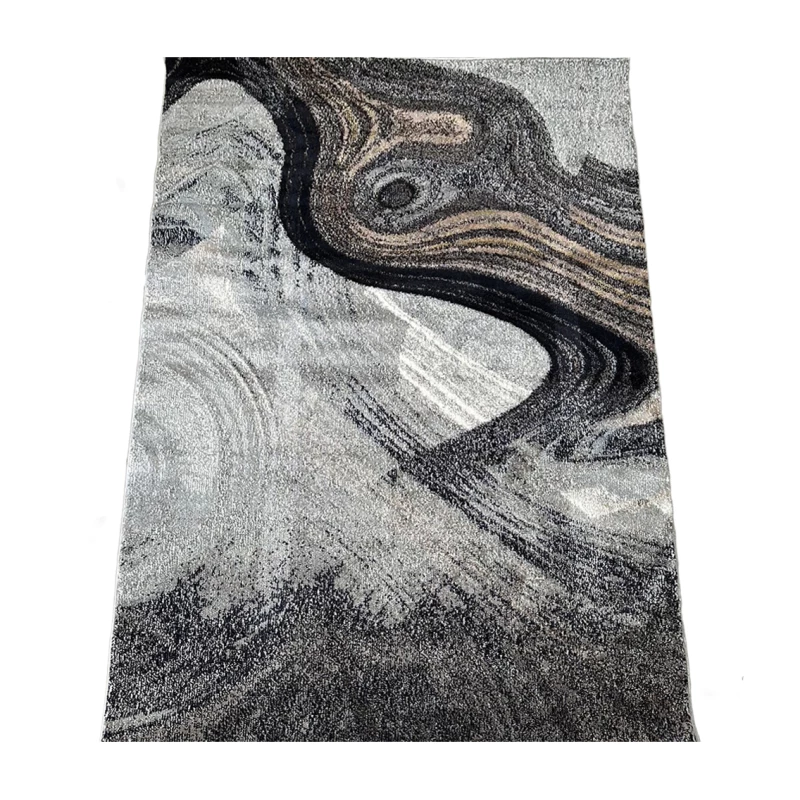 Téglalap alakú szőnyegdarab 200x290 COALINGA 2 - szürke / fekete / arany