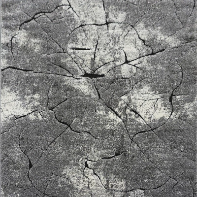 Téglalap alakú szőnyegdarab 100x200 BRAWLEY 8 - szürke / fehér